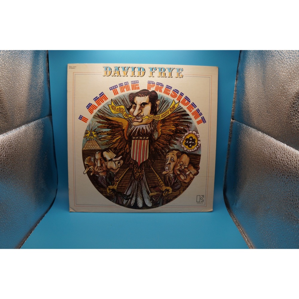 David Frye I Am The President Vinyl LP Elektra EKS-75006 Comedy Nixon Satire